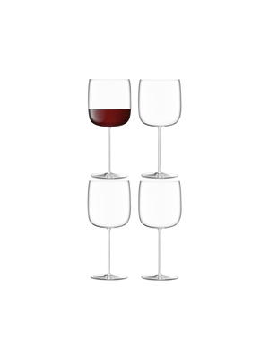 lsa borough grand glass 660ml 4pc