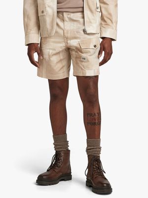 G-Star Men's Cargo Printed Shorts