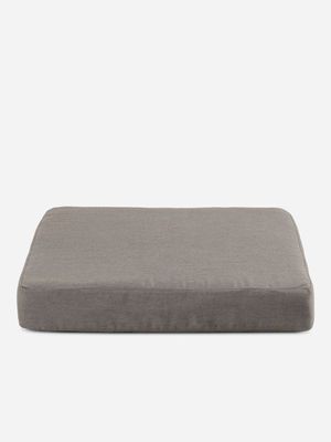 sunbrella ottoman cushion charcoal