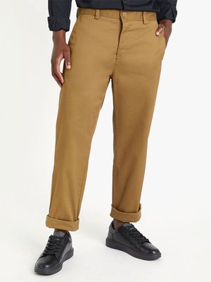 MKM Tan Regular Chino