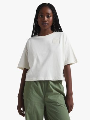 Converse Women's Egret Boxy T-Shirt