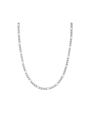 Stainless Steel Figaro Men's Chain