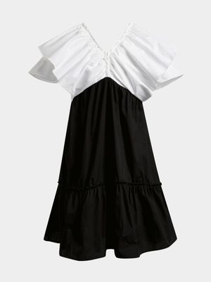 Older Girls Poplin A-line Party Dress