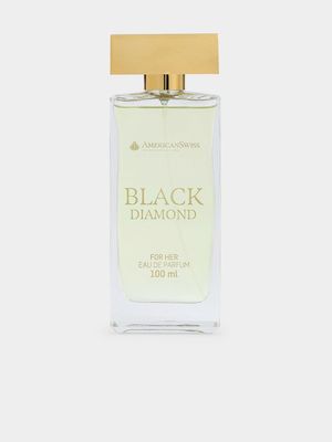 American Swiss Black Diamond For Her Eau De Parfum 100ml