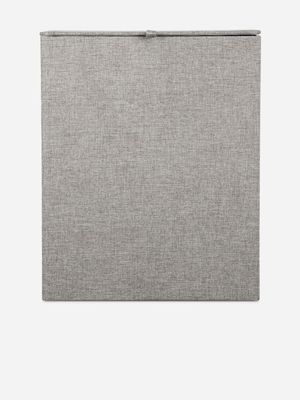 Laundry Basket Rectangle Grey