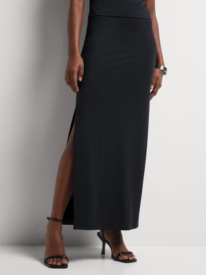 Y&G Slinky Knit Maxi Skirt