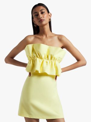 Y&G Ruffle Bodycon Dress