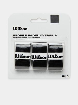 Wilson Black Profile Overgrip Padel