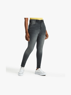 Women's Grey Skinny Jeans