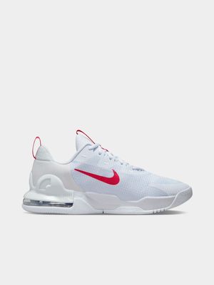 Mens Nike Air Max Alpha Trainer 5 Grey/Red Training Shoes