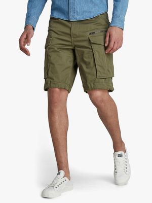 G-Star Men's Rovic Relaxed Green Shorts