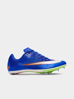 Mens Nike Zoom Rival Blue/White Sprinter Shoes