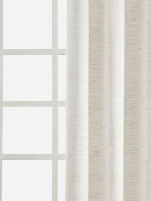 Curtain Eyelet Raw Silk-Like Jacquard 265x250cm