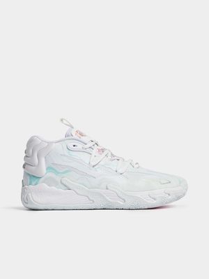 Puma Men's MB.03 Iridescent White/Blue Sneaker