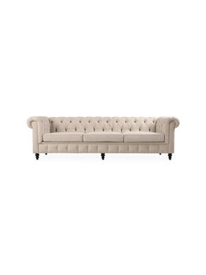 Madison 4 Seater Couch FibreGuard Colourwash Sesame