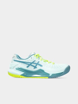 Women's Asics Gel-Resolution 9 Soothing Sea Green Court Shoes