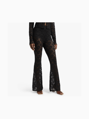 Y&G Lace Kickflare Pants