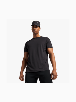 Mens TS-ACTV8 Black Aeroswift Tee