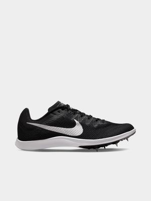 Mens Nike Rival Distance Black/Silver Sprinting Shoes