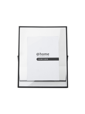 photo frame floating modern black 10x15cm