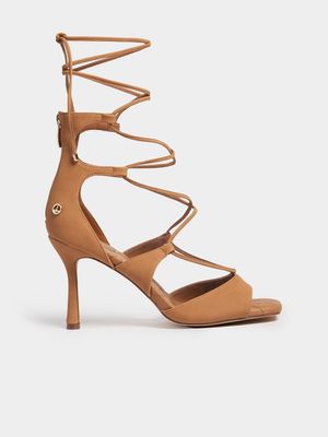 Luella Lace Up Gladiator Stilletos