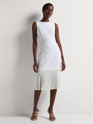 Luella Bodycon Fringe Dress