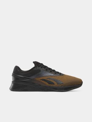 Mens Reebok Nano X3 Black/Brown Training Shoes