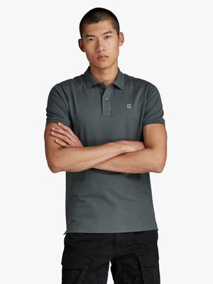 G-Star Men's Dunda Slim Grey Polo Shirt