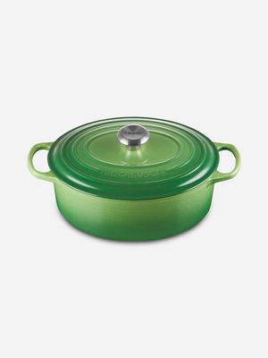 le creuset oval casserole 29cm bamboo