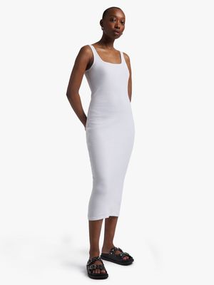 Y&G Rib Bodycon Midi Dress