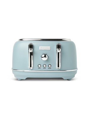 haden highclere toaster 4 slice blue