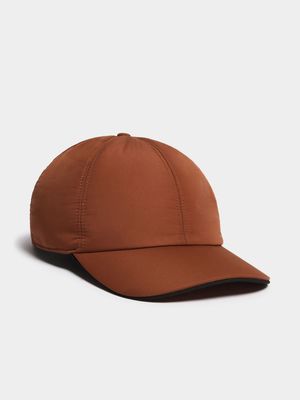 Fabiani Men's Elasticated Lined Camel Peak Cap