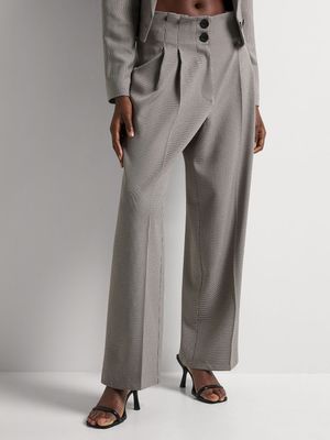 Y&G Wide Leg Paperbag Pants