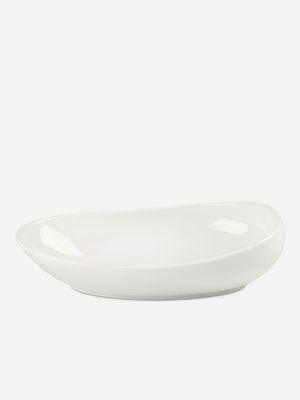 fluente porcelain salad bowl white 30cm