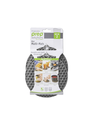 progressive microwave mini mats s/2 grey