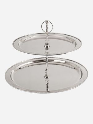 Grace Collection 2 Tier Cake Stand