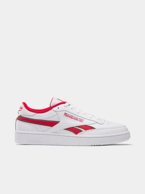 Reebok Men's Club C Revenge White/Red Sneaker