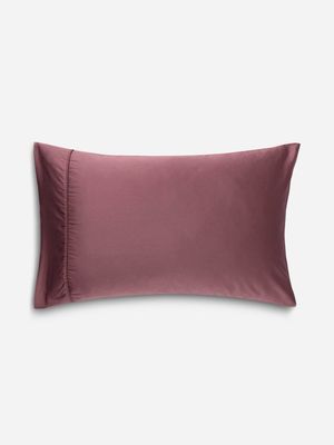 Gold Seal Certified Egyptian Cotton 600 Thread Count Pillowcase Mauve