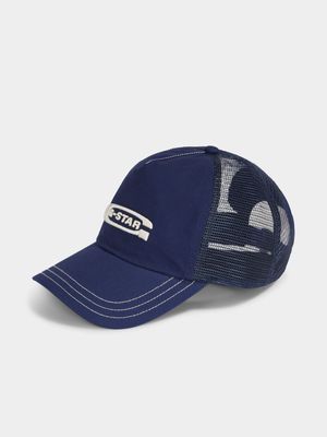 G-Star Unisex Avernus Trucker Blue Cap