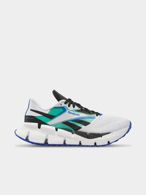 Mens Reebok Floatzig 1 White/Black/Cyber Mint Running Shoes