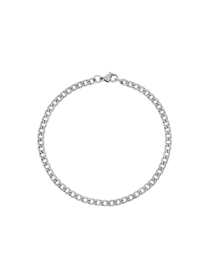 Stainless Steel Men's Curb Bracelet