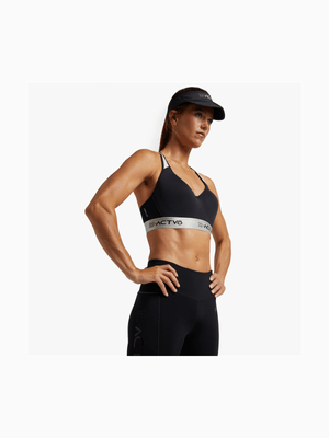 Womens TS - ACTV8 Extreme Control Black Crop