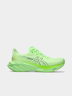 Mens Asics Novablast 4 Lime Running Shoes