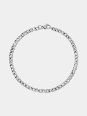 Stainless Steel Men’s Curb Bracelet