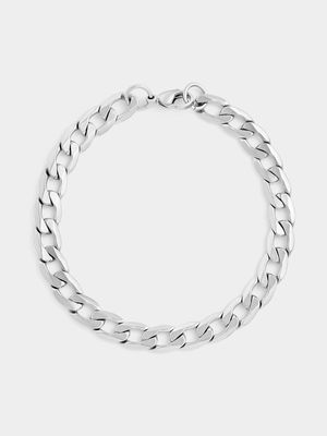 Stainless Steel Curb Bracelet