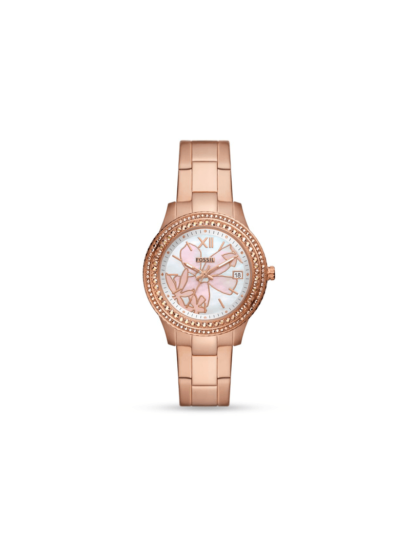 Fossil stella rose gold best sale