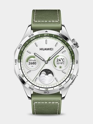 Huawei Watch GT 4 - 46MM Green Composite Strap Smart Watch