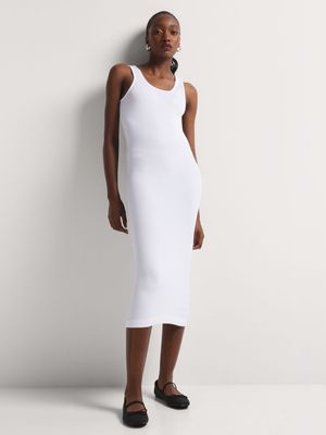 Y&G Seamless Scoop Neck Bodycon Dress