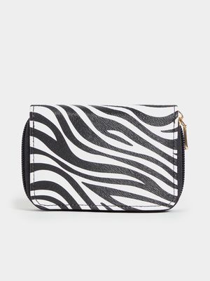 Zebra Print Cardholder