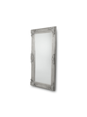 georgia floor mirror silver 175 x 89cm